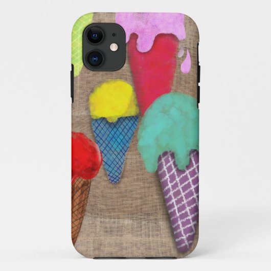 Eiscreme-Dessert iPhone/iPad-Gehäuse Case-Mate iPhone Hülle (Rückseite)