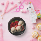 Eiscreme-Dessert-Papierschüsseln Pappteller (Party)