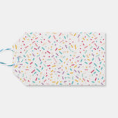 Eiscreme, die du zum Geburtstag schreit Geschenkanhänger (Rückseite Horizontal)