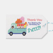 Eiscreme, die du zum Geburtstag schreit Geschenkanhänger (Vorderseite (Horizontal))