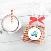 Eiscreme, die du zum Geburtstag schreit Runder Aufkleber