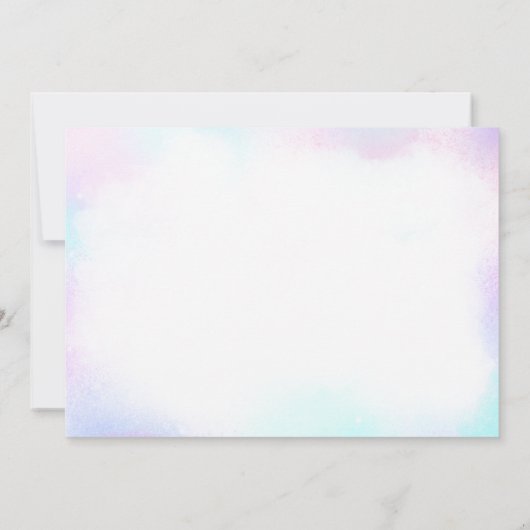 Eiscreme Donut Geburtstag Danke Karte (Rückseite)