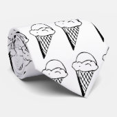 Eiscreme Dressy 2 Krawatte (Gerollt)