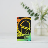 Eiscreme dripz Lochkarte Treuekarte (Stehend Vorderseite)