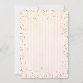 Eiscreme Driving Diamonds Stripe Birthday Einladung (Rückseite)