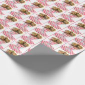 Eiscreme-Drumsticks aus Glas Geschenkpapier (Ecke)