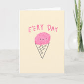 Eiscreme E'ery Day! Karte (Vorderseite)