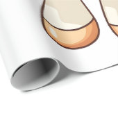 Eiscreme-Einhorn-Wonne (1) Geschenkpapier (Rolleneckpunkt)