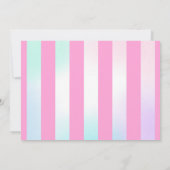 Eiscreme-Einladung Eiscreme Geburtstagsparty Einladung (Rückseite)