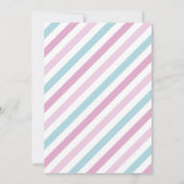 Eiscreme Einladung Pink Truck Birthday Einladung (Rückseite)