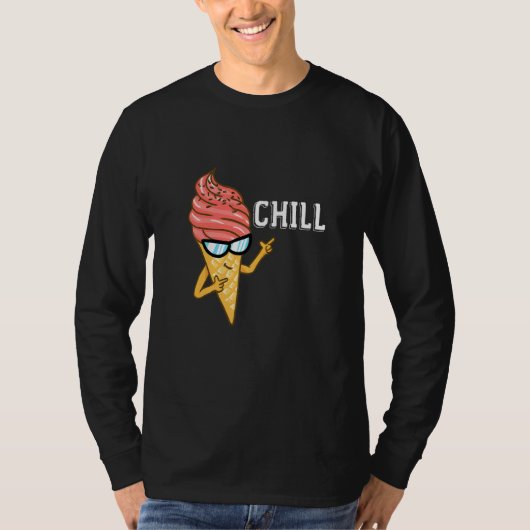 Eiscreme Eiscreme T-Shirt (Vorderseite)