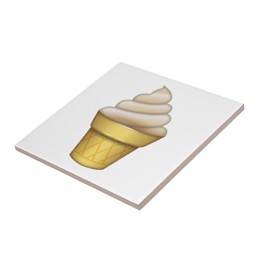 Eiscreme - Emoji Fliese (Seite)