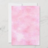 Eiscreme-erstes Geburtstags-Party Einladung (Rückseite)