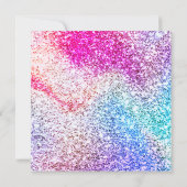 Eiscreme Es ist ein Mädchen Dankeschön-Karte Dankeskarte (Rückseite)