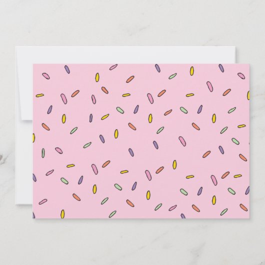 Eiscreme-Event-Feier Editable Ice Creme Soc Einladung (Rückseite)