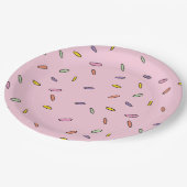 Eiscreme-Event-Feier Eiscreme Pappteller (Schrägansicht)