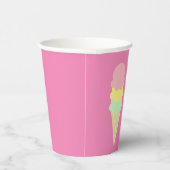 Eiscreme Extra Scoop Pappbecher (Rechts)