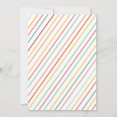 Eiscreme Extravaganza Geburtstagsparty Einladung (Rückseite)