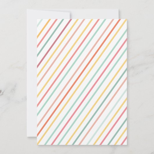 Eiscreme Extravaganza Geburtstagsparty Einladung (Rückseite)