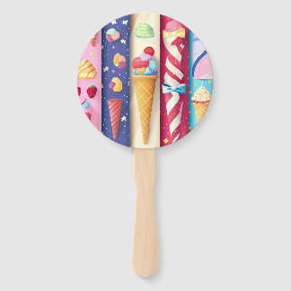 Eiscreme Fächer