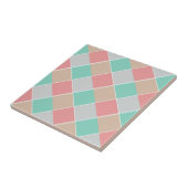 Eiscreme-Farben überprüft Fliese (Seite)