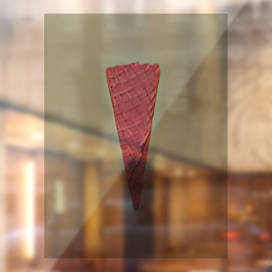 Eiscreme Fensteraufkleber (Blatt 2)