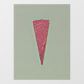 Eiscreme Fensteraufkleber (Blatt)