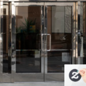 Eiscreme Fensteraufkleber (Büro Tür)