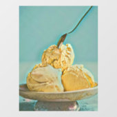Eiscreme Fensteraufkleber (Blatt)