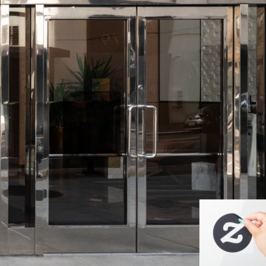 Eiscreme Fensteraufkleber (Büro Tür)