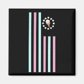 Eiscreme - Flagge Magnet (Vorne)