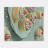 Eiscreme Fleecedecke (Vorderseite (Horizontal))