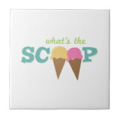 Eiscreme Fliese (Vorderseite)