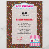 Eiscreme Flyer (Vorne)
