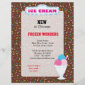 Eiscreme Flyer (Vorne)