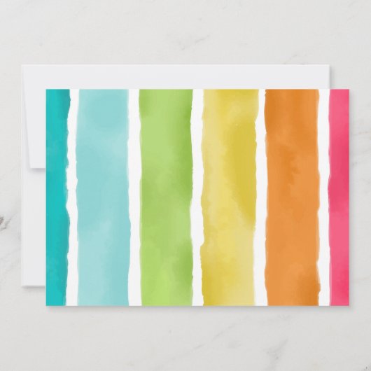 Eiscreme-Foto Geburtstag Dankeskarte (Rückseite)