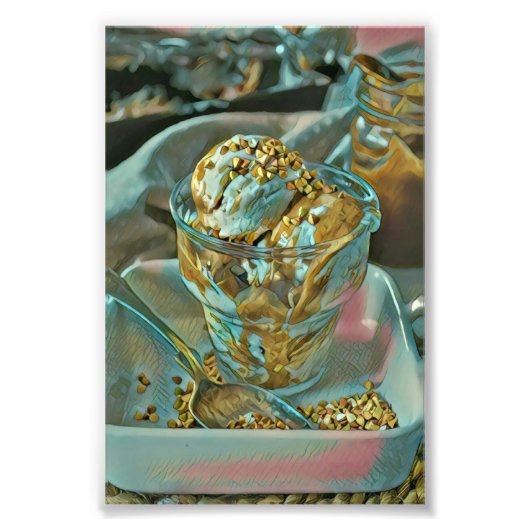 Eiscreme Fotodruck (Vorne)