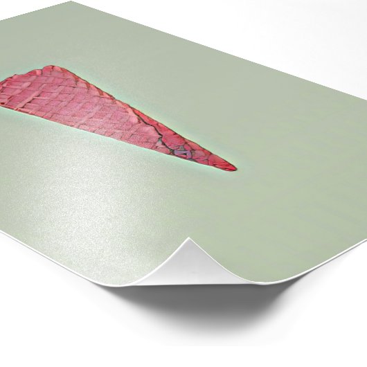 Eiscreme Fotodruck (Ecke)