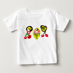Eiscreme Freude Baby T-shirt