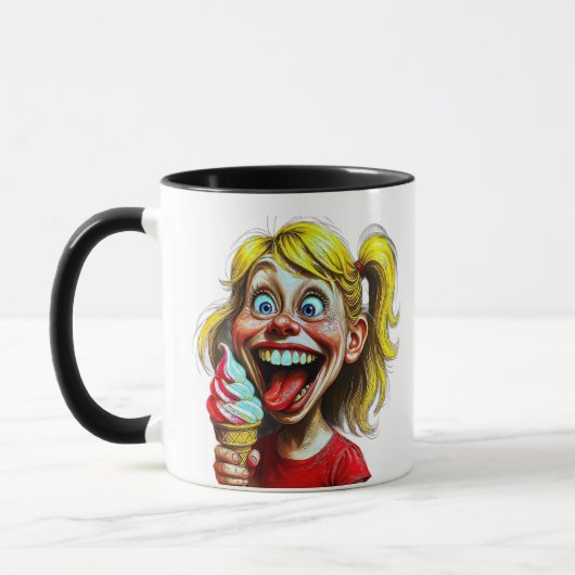 Eiscreme-Freuden-Ausbruch Tasse (Links)