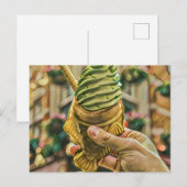 Eiscreme für Kinder Postkarte (Vorne/Hinten)
