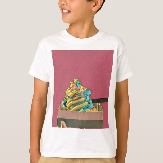 Eiscreme für Kinder T-Shirt (Vorderseite)