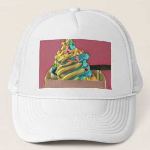 Eiscreme für Kinder Truckerkappe
