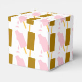 Eiscreme-Gastgeschenk-Box Geschenkschachtel (Rückseite)