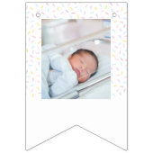 Eiscreme-Geburtstags-Fotobanner Wimpelkette (Zweite Fahne)