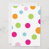 Eiscreme-Geburtstags-Party Einladungen (Rückseite)