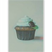 Eiscreme Geburtstagsgeschenk Aufkleber (Vorderseite)