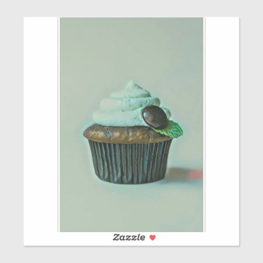 Eiscreme Geburtstagsgeschenk Aufkleber (Blatt)