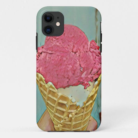 Eiscreme Geburtstagsgeschenk Case-Mate iPhone Hülle (Rückseite)