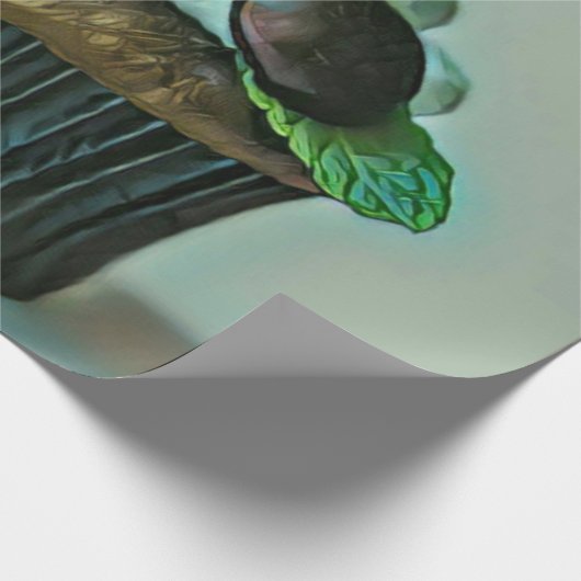 Eiscreme Geburtstagsgeschenk Geschenkpapier (Ecke)